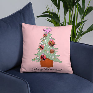 Pillow 'Pink Christmas'