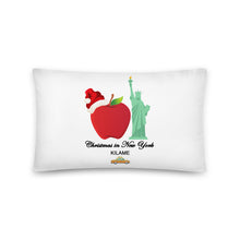 Load image into Gallery viewer, Pillow &#39;Christmas in New York Big Apple&#39;

