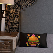 Load image into Gallery viewer, Pillow Hamburger &#39;Pop Princess&#39;
