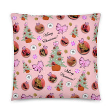 Load image into Gallery viewer, Pillow &#39;Pink Christmas&#39;
