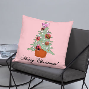 Pillow 'Pink Christmas'