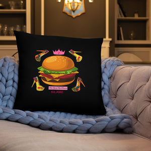 Pillow Hamburger 'Pop Princess'