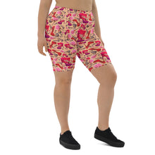 Load image into Gallery viewer, Biker Shorts &#39;Flowers mix shoes&#39;
