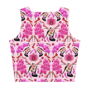 Crop Top 'Orchidee'