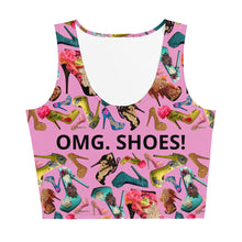 Load image into Gallery viewer, Crop Top Gate &#39;OMG. Shoes&#39;
