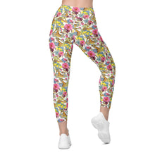 Load image into Gallery viewer, Crossover leggings with pockets &#39;Positano&#39;
