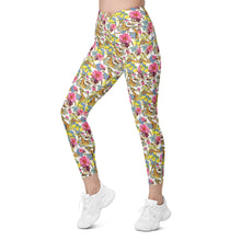 Load image into Gallery viewer, Crossover leggings with pockets &#39;Positano&#39;

