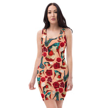 Load image into Gallery viewer, Dress &#39;Fiori tricolore&#39;
