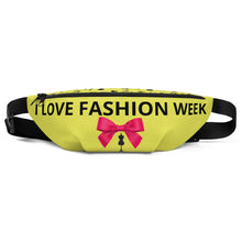Load image into Gallery viewer, Fanny Pack &#39;I love Fashion Week&#39;
