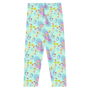 Kid's Leggings 'Viola Mermaid' 2-7