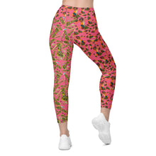 Load image into Gallery viewer, Leggings with pockets &#39;Pink cab&#39;
