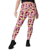 Load image into Gallery viewer, Leggings with pockets &#39;Jungle Flower&#39;

