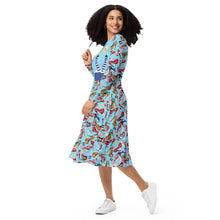 Load image into Gallery viewer, Long sleeve midi dress &#39;Alice Shoes&#39;
