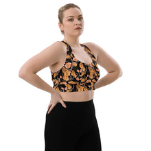 Load image into Gallery viewer, Longline sports bra &#39;Roma Couture&#39;

