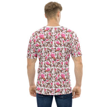Load image into Gallery viewer, Men&#39;s T-shirt Vani Pink roses
