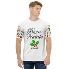 Load image into Gallery viewer, Men&#39;s T-shirt &#39;Buon Natale Babbo Natale&#39;
