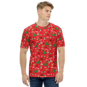 Men's T-shirt Rosso 'Buon Natale'