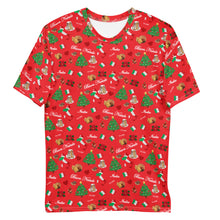 Load image into Gallery viewer, Men&#39;s T-shirt Rosso &#39;Buon Natale&#39;
