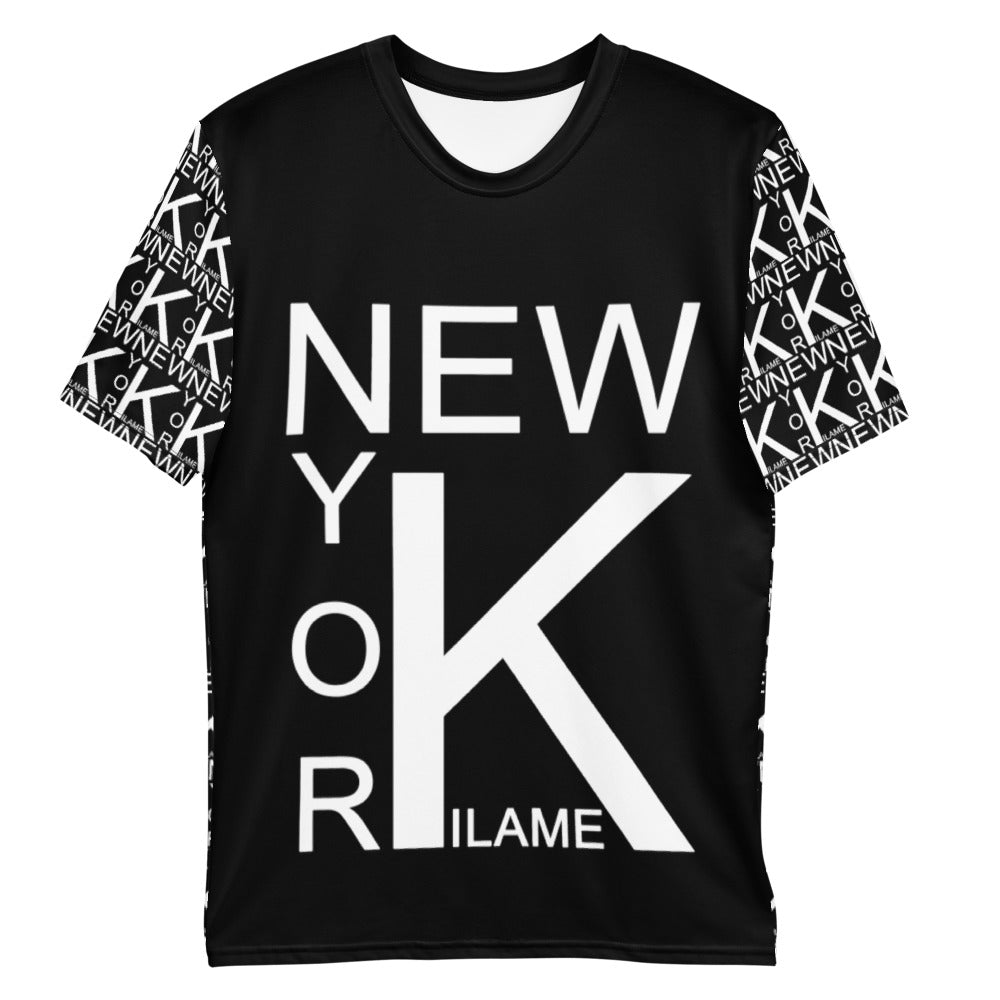 Men's T-shirt 'New York All over logo'