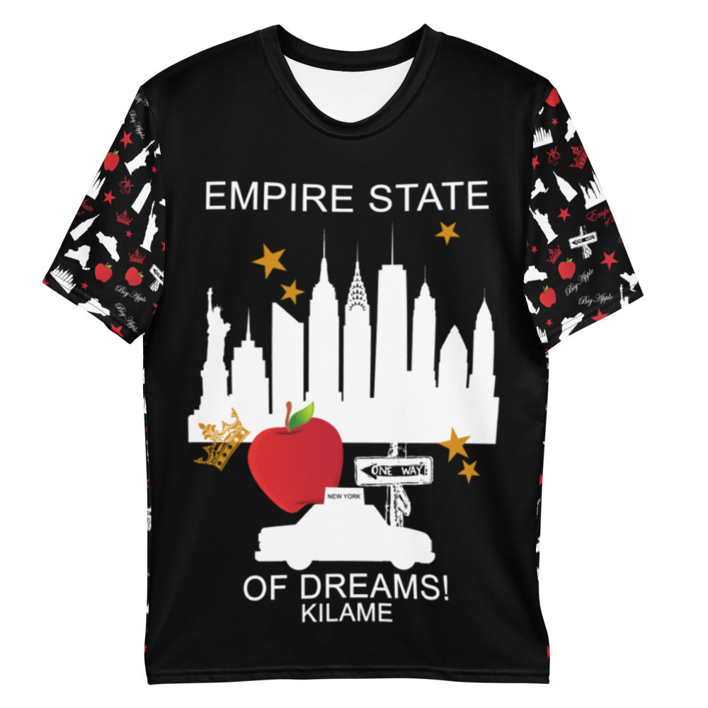 Men's t-shirt Skyline 'Empire state of dreams'