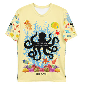 Men's t-shirt 'Let the sea'