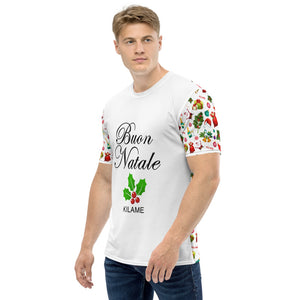 Men's T-shirt 'Buon Natale Babbo Natale'