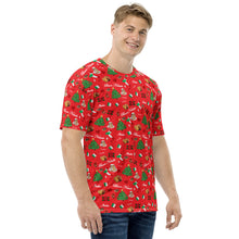 Load image into Gallery viewer, Men&#39;s T-shirt Rosso &#39;Buon Natale&#39;
