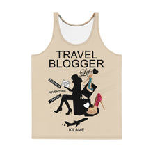 Load image into Gallery viewer, Tank Top Foisa &#39;Travel Blogger Girl&#39;
