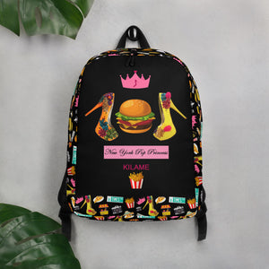 Backpack Hamburger 'Pop Princess'