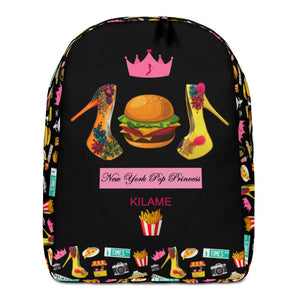 Backpack Hamburger 'Pop Princess'
