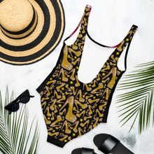 Load image into Gallery viewer, One-Piece Swimsuit &#39;Flower Power&#39;
