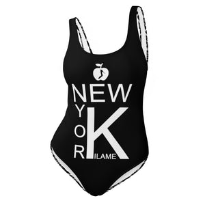 One-Piece Swimsuit 'New York Kilame Apple'