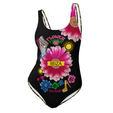 Load image into Gallery viewer, One-Piece Swimsuit &#39;Flower Power&#39;
