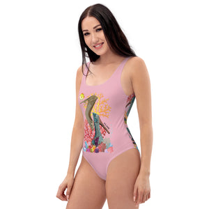 One-Piece Swimsuit 'Fashion Sea'