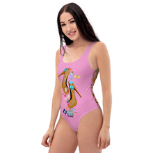 Load image into Gallery viewer, One-Piece Swimsuit &#39;Eat me drink me&#39;
