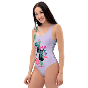 One-Piece Swimsuit 'Miami Style'