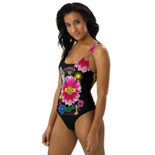 Load image into Gallery viewer, One-Piece Swimsuit &#39;Flower Power&#39;
