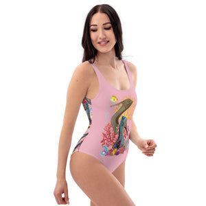 One-Piece Swimsuit 'Fashion Sea'