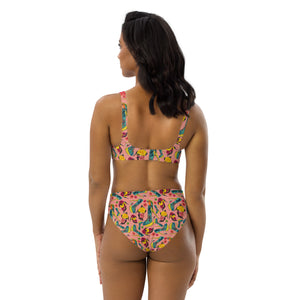 Recycled high-waisted bikini 'Amazonia'