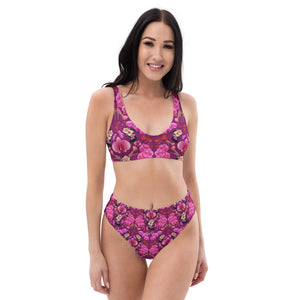 Recycled high-waisted bikini 'Orchidee'