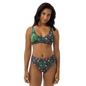 Recycled high-waisted bikini 'Miami Vibe'