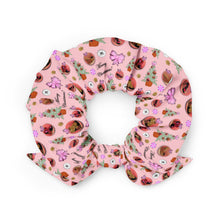 Load image into Gallery viewer, Scrunchie &#39;Pink Christmas&#39;
