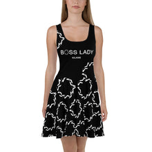 Load image into Gallery viewer, Skater Dress &#39;Boss lady O&#39;
