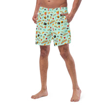 Load image into Gallery viewer, Men&#39;s swim trunks &#39;Time Square NYC&#39;
