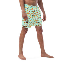 Load image into Gallery viewer, Men&#39;s swim trunks &#39;Time Square NYC&#39;
