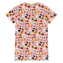 Load image into Gallery viewer, T-shirt dress &#39;Pink Pop Princess&#39;
