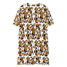 Load image into Gallery viewer, T-shirt dress Calani &#39;Boss Lady O&#39;
