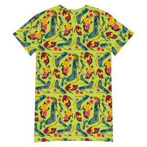 T-shirt dress 'Tropical'