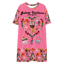 Load image into Gallery viewer, T-shirt dress &#39;Moda Golosa&#39;
