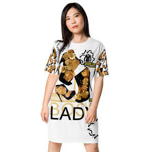 T-shirt dress Calani 'Boss Lady O'